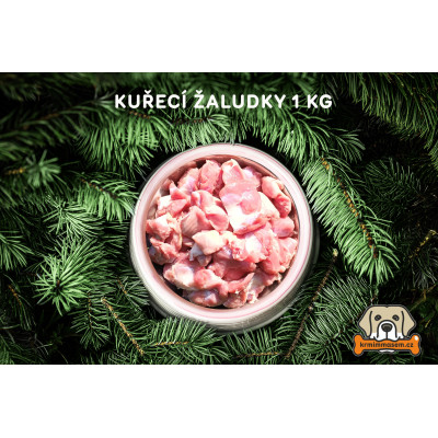 Kuřecí žaludky 1 kg