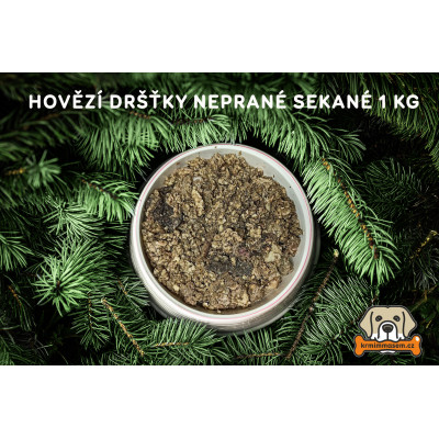 Hovězí dršťky neprané sekané 1 kg - TOP