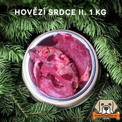 Hovězí srdce II. 1 kg