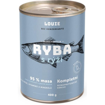 Louie ryba s rýží 400 g