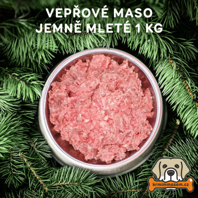 Vepřové maso jemně mleté 1 kg