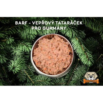 BARF - Vepřový tataráček pro gurmány 1kg