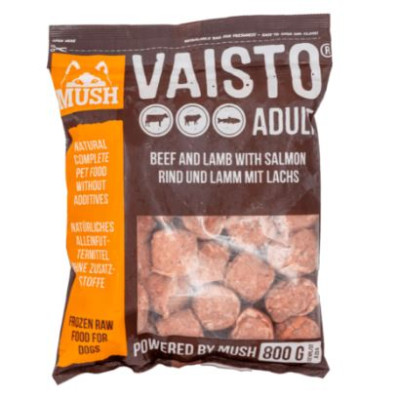 Mush VAISTO® BROWN - Hovězí maso+jehněčí maso+losos 800 g