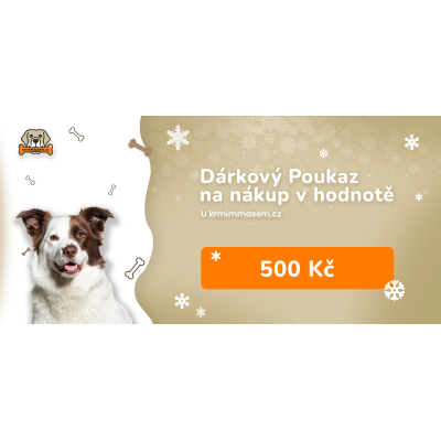 Dárkový poukaz 500 Kč