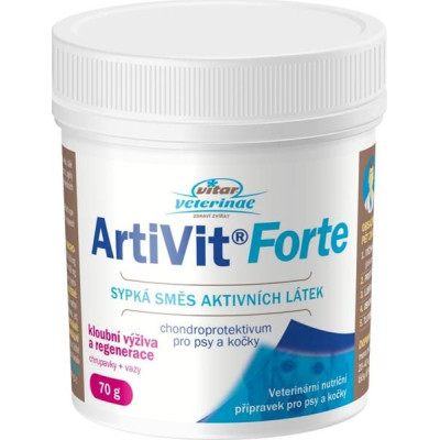 Vitar Veterinae ArtiVit Forte prášek 70g