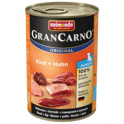 GRANCARNO JUNIOR - kuře, hovězí 400g