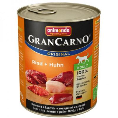 GRANCARNO Adult - hovězí, kuře 400g