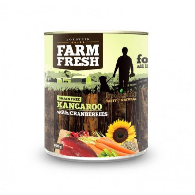 Farm Fresh - klokaní maso s brusinkami 400 g