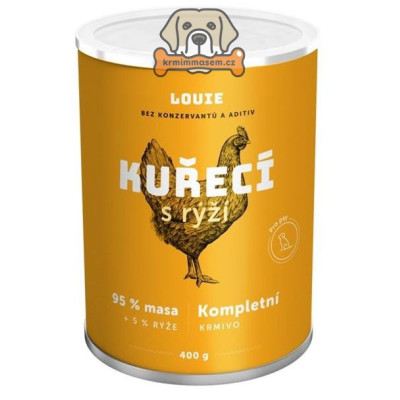 Louie kuřecí s rýží 400 g