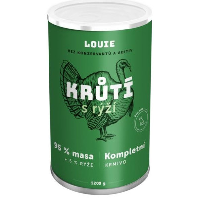 Louie krůtí s rýží 1200 g