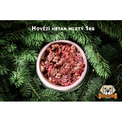 Hovězí hrtan mletý 1 kg