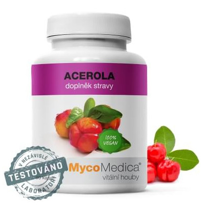 Acerola 90 kapslí Mycomedica