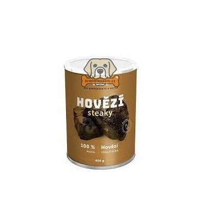 Louie Hovězí steaky 100 % maso 400 g