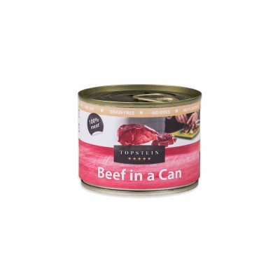 Topstein Beef in a Can (hovězí v plechu) 200 g