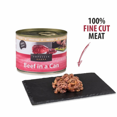 Topstein Beef in a Can (hovězí v plechu) 200 g