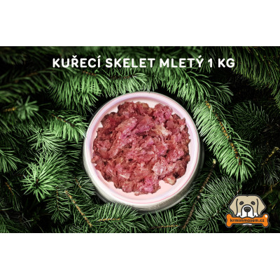 Kuřecí skelet mletý 1 kg